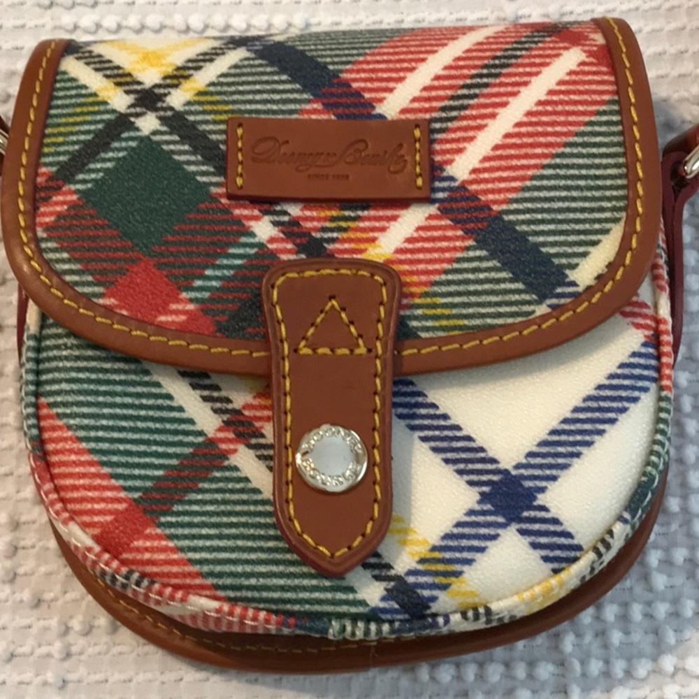 Dooney & Bourke tartan plaid small crossbody bag. J3198247